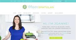Desktop Screenshot of fifteenspatulas.com